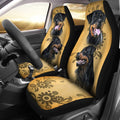 Rottweiler Car Seat Covers Custom Vintage Car Accessories For Dog Lovers - Gearcarcover - 2