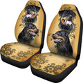 Rottweiler Car Seat Covers Custom Vintage Car Accessories For Dog Lovers - Gearcarcover - 3