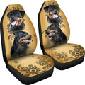 Rottweiler Car Seat Covers Custom Vintage Car Accessories For Dog Lovers - Gearcarcover - 4