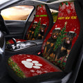 Rottweilers Car Seat Covers Custom Xmas Car Accessories - Gearcarcover - 2