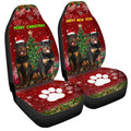 Rottweilers Car Seat Covers Custom Xmas Car Accessories - Gearcarcover - 3