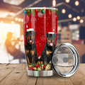 Rottweilers Tumbler Cup Custom Xmas Car Accessories - Gearcarcover - 2