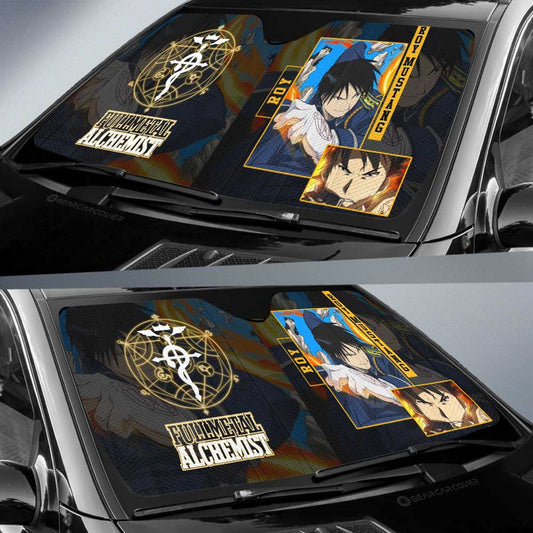 Roy Mustang Car Sunshade Custom Fullmetal Alchemist Anime - Gearcarcover - 2