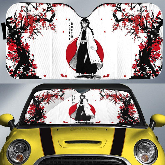 Rukia Kuchiki Car Sunshade Custom Janpan Style Anime Bleach Car Accessories - Gearcarcover - 1