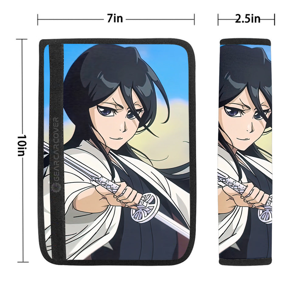 Rukia Kuchiki Seat Belt Covers Custom Bleach Anime Car Accessories - Gearcarcover - 1