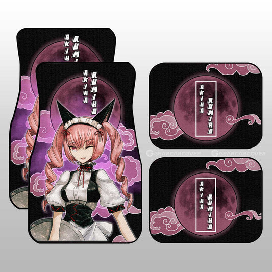 Rumiho Akiha Car Floor Mats Custom Steins;Gate Anime Car Accessories - Gearcarcover - 1