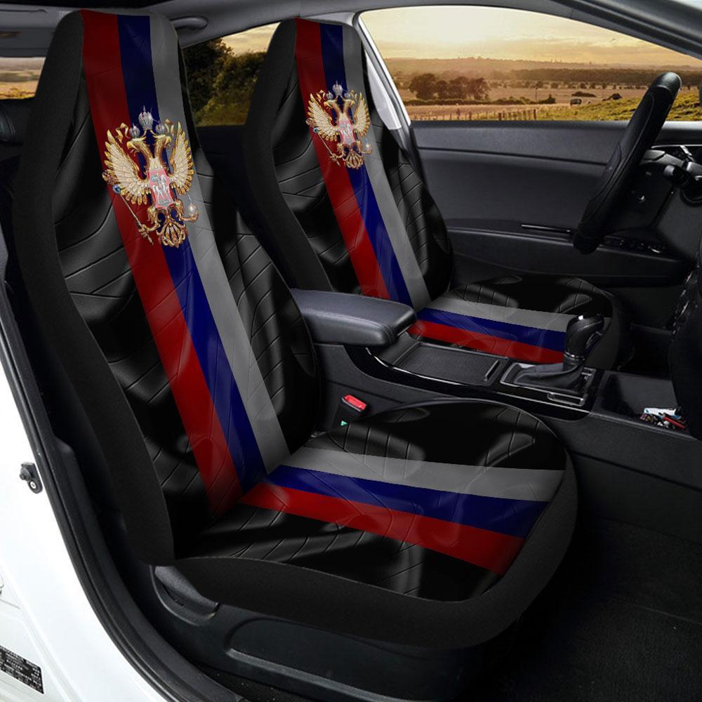Russia Coat of Arms Car Seat Covers Set Of 2 - Gearcarcover - 2