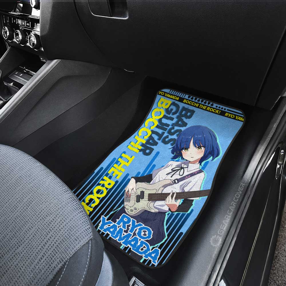 Ryo Yamada Car Floor Mats Custom Bocchi the Rock! Anime Car Accessories - Gearcarcover - 3