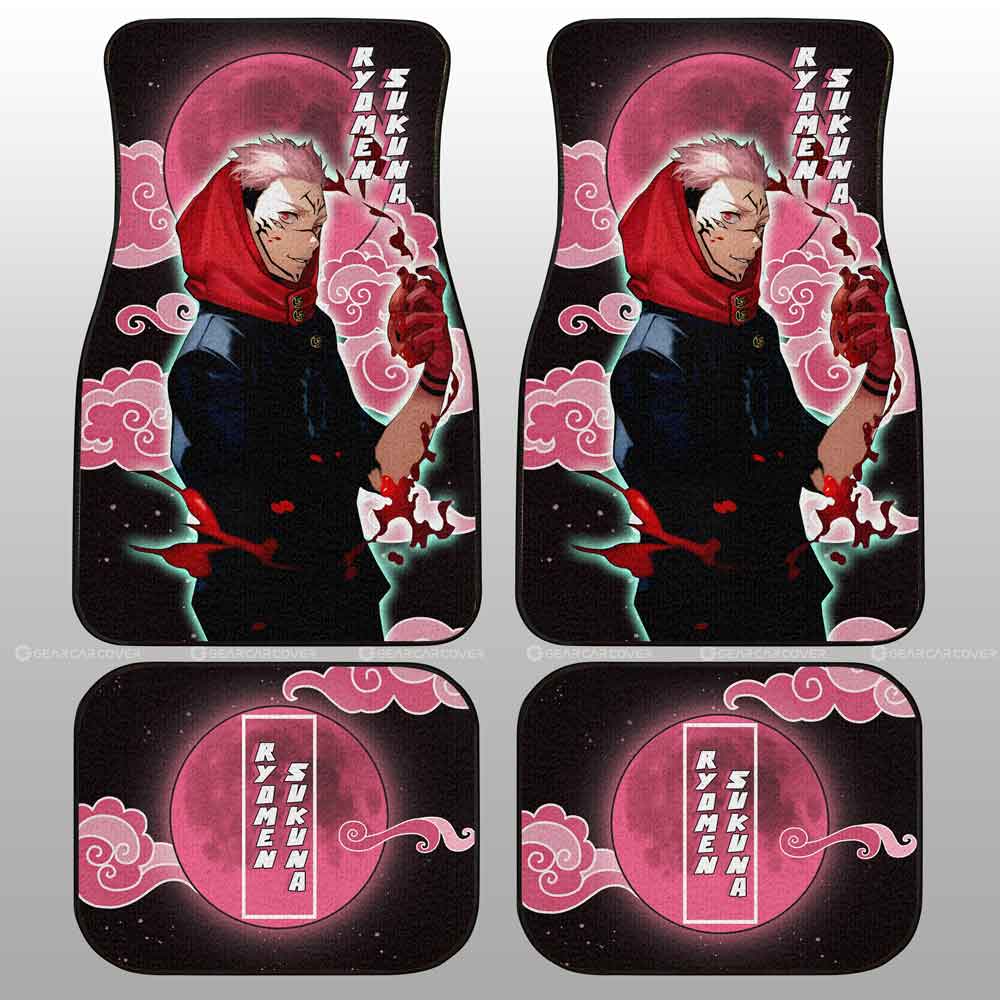 Ryomen Sukuna Car Floor Mats Custom Jujutsu Kaisen Anime - Gearcarcover - 2