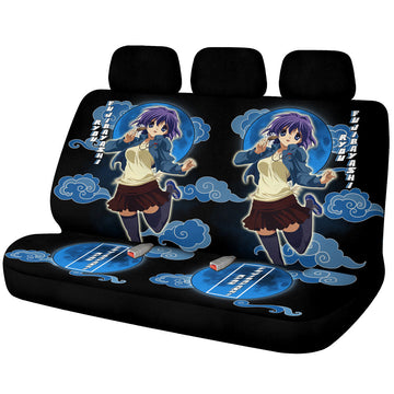 Ryou Fujibayashi Car Back Seat Covers Custom Clannad Anime Car Accessories - Gearcarcover - 1