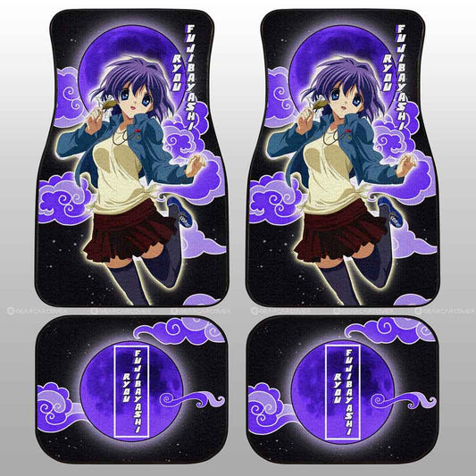 Ryou Fujibayashi Car Floor Mats Custom Clannad Anime Car Accessories - Gearcarcover - 2