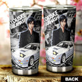 Ryouske Takahashi Tumbler Cup Custom Initial D Anime Car Accessories - Gearcarcover - 3