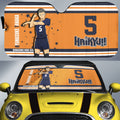 Ryunosuke Tanaka Car Sunshade Custom Haikyuu Anime Car Accessories - Gearcarcover - 1