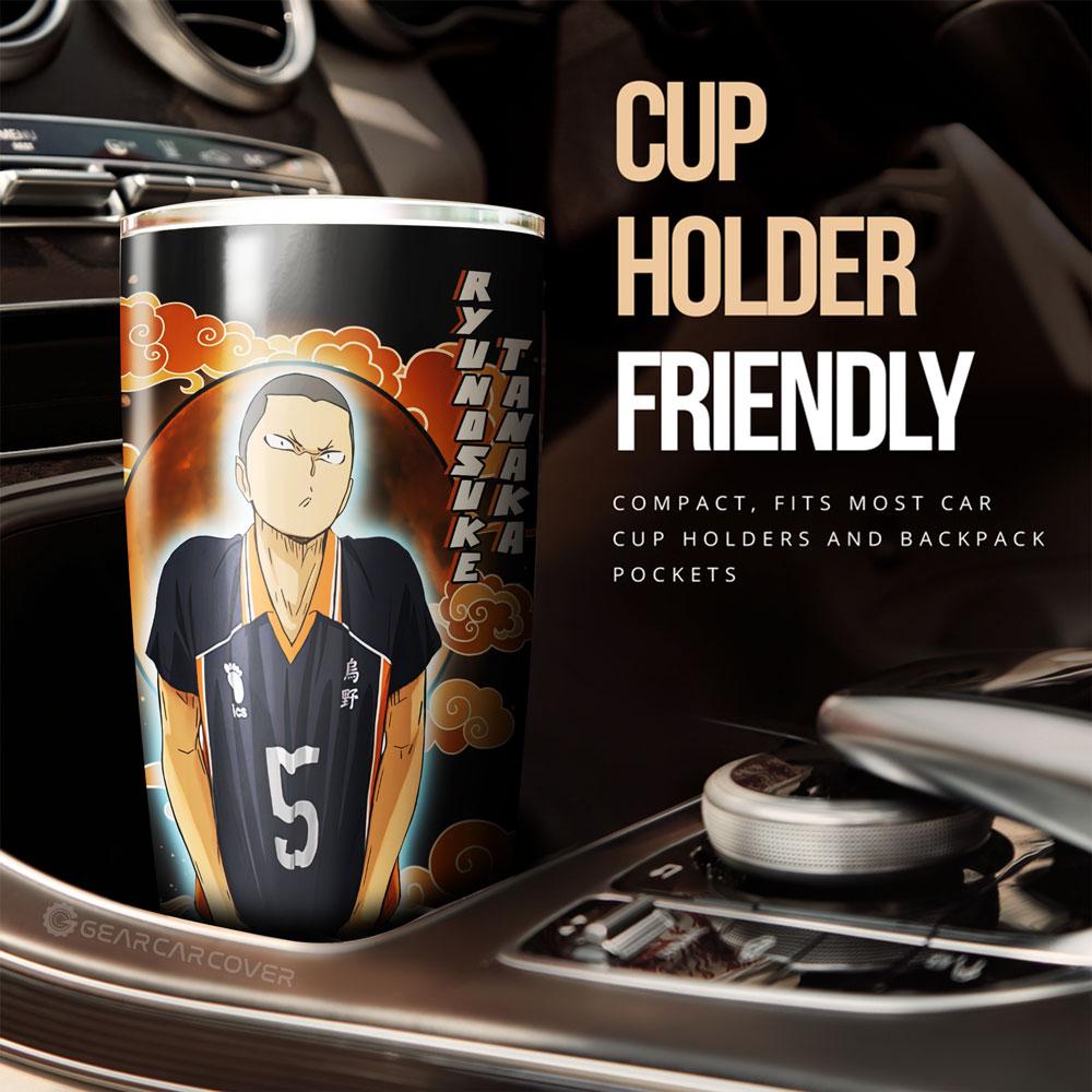 Ryunosuke Tanaka Tumbler Cup Custom For Haikyuu Anime Fans - Gearcarcover - 2