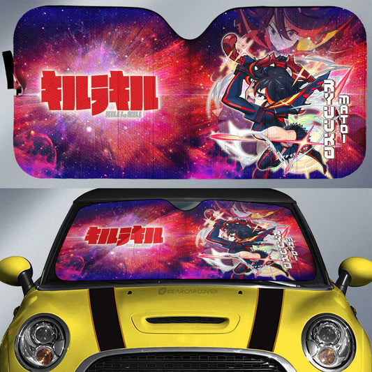Ryuuko Matoi Car Sunshade Custom Characters Kill La Kill Anime Car Accessories - Gearcarcover - 1