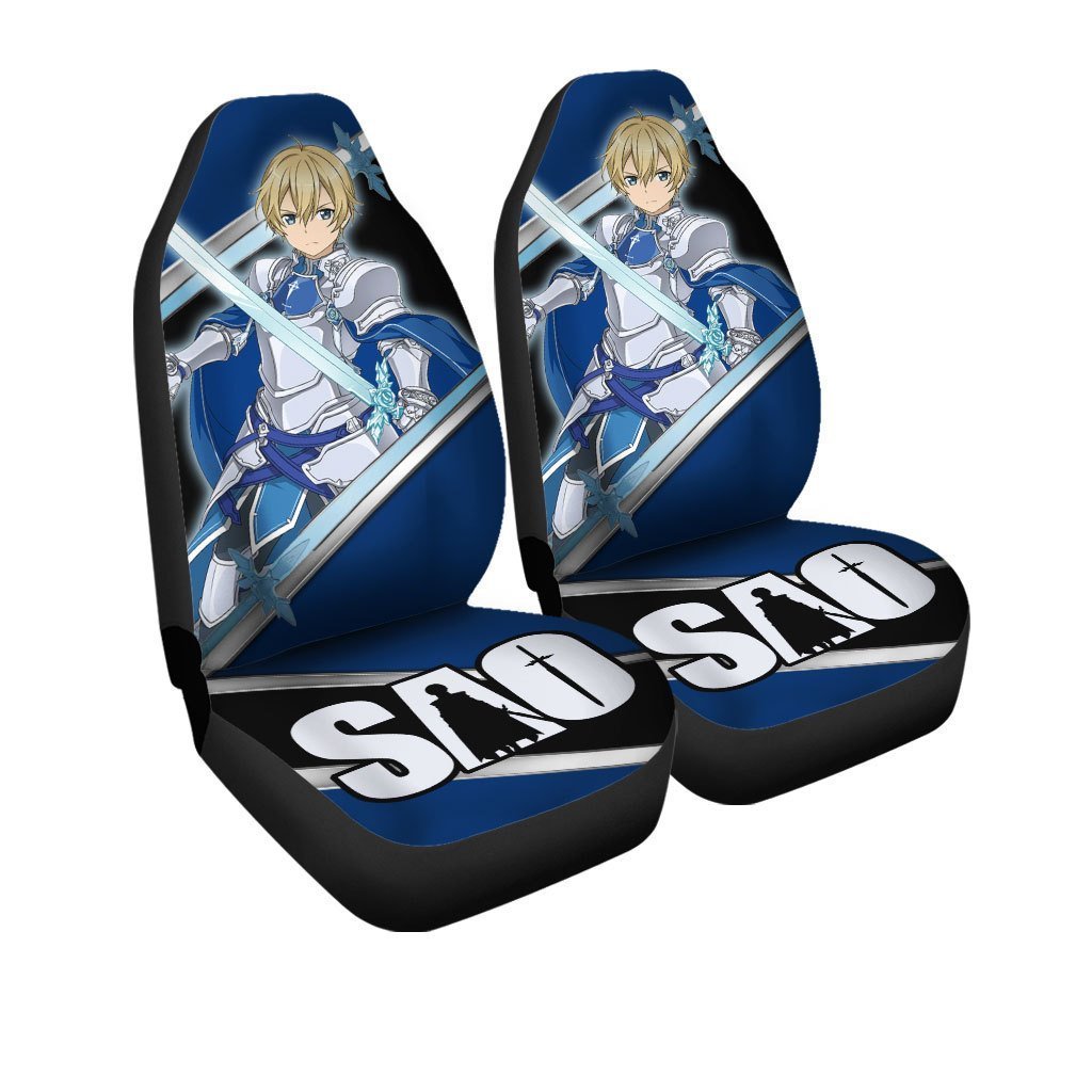 SAO Eugeo Seat Covers Custom Sword Art Online Anime Car Accessories - Gearcarcover - 3
