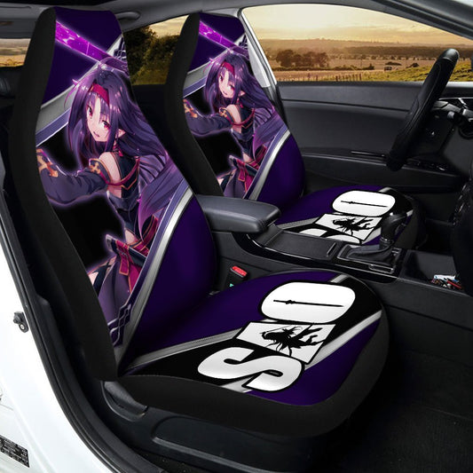 SAO Konno Yuuki Seat Covers Custom Sword Art Online Anime Car Accessories - Gearcarcover - 2