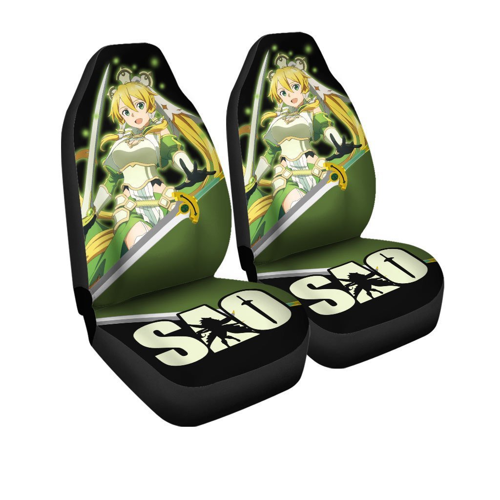 SAO Leafa Seat Covers Custom Kirigaya Suguha Sword Art Online Anime Car Accessories - Gearcarcover - 3