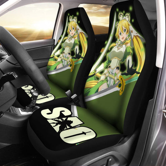 SAO Leafa Seat Covers Custom Kirigaya Suguha Sword Art Online Anime Car Accessories - Gearcarcover - 1
