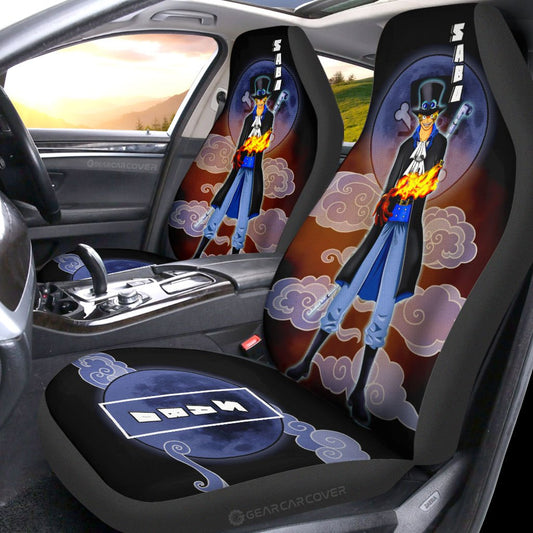 Sabo Car Seat Covers Custom For One Piece Anime Fans - Gearcarcover - 2