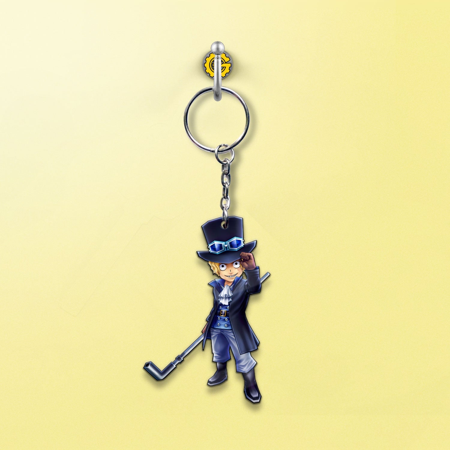 Sabo Keychains Custom One Piece Anime Car Accessories - Gearcarcover - 2