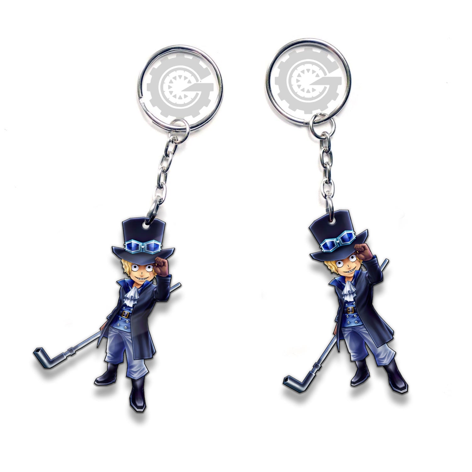 Sabo Keychains Custom One Piece Anime Car Accessories - Gearcarcover - 3