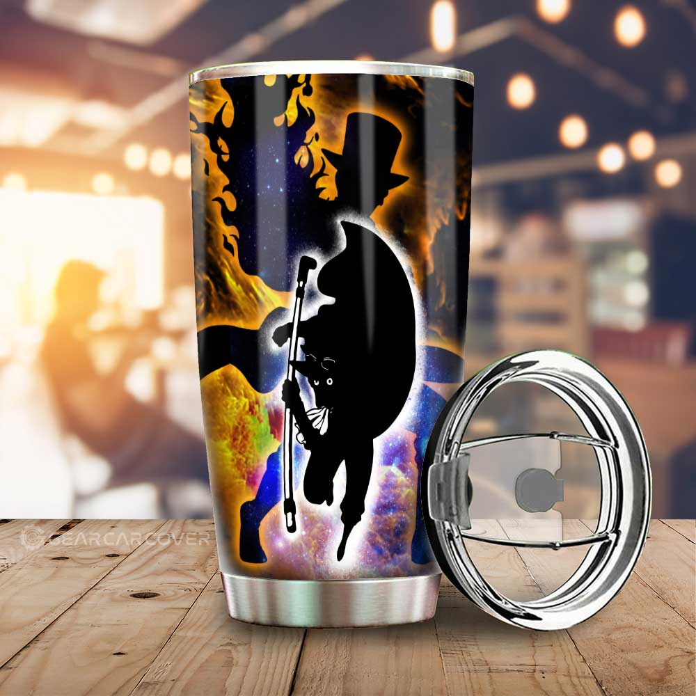 Sabo Tumbler Cup Custom One Piece Anime Silhouette Style - Gearcarcover - 1