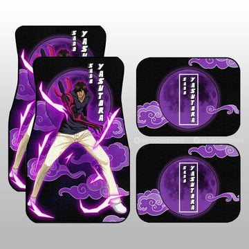 Sado Yasutora Car Floor Mats Custom Bleach Anime Car Interior Accessories - Gearcarcover - 1