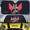 Sage Car Sunshade Custom Valorant Agent - Gearcarcover - 1