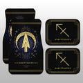 Sagittarius Car Floor Mats Custom Zodiac Car Accessories - Gearcarcover - 3