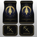 Sagittarius Car Floor Mats Custom Zodiac Car Accessories - Gearcarcover - 1