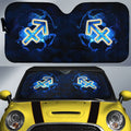 Sagittarius Car Sunshade Custom Name Zodiac Car Interior Accessories - Gearcarcover - 1