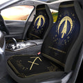 Sagittarius Colorful Car Seat Covers Custom Zodiac Car Accessories - Gearcarcover - 4