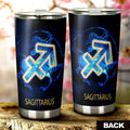 Sagittarius Tumbler Cup Custom Zodiac Car Interior Accessories - Gearcarcover - 1