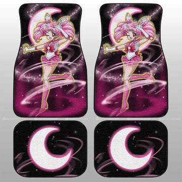 Sailor Chibi Moon Car Floor Mats Custom Sailor Moon Anime Car Accessories - Gearcarcover - 1