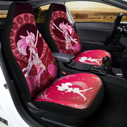 Sailor Chibi Moon Car Seat Covers Custom Sailor Moon Anime Car Accessories - Gearcarcover - 2