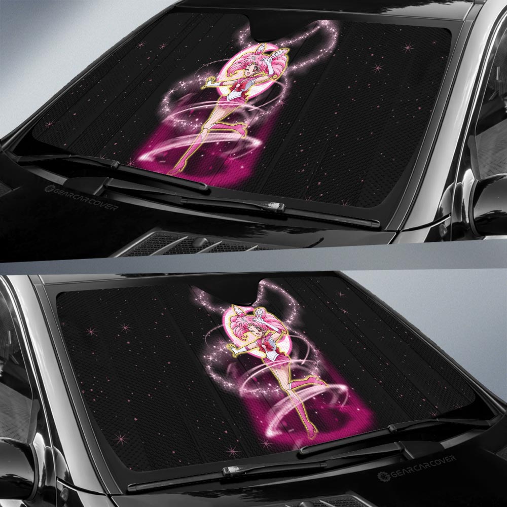 Sailor Chibi Moon Car Sunshade Custom Sailor Moon Anime Car Interior Accessories - Gearcarcover - 3