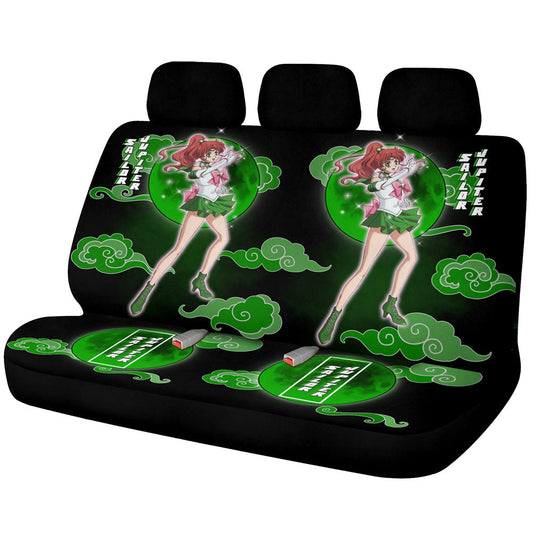 Sailor Jupiter Car Back Seat Covers Custom Sailor Moon Anime Car Accessories - Gearcarcover - 1