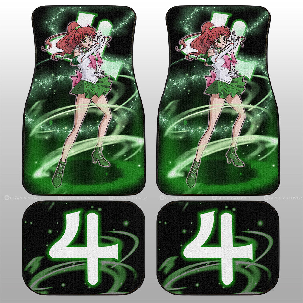 Sailor Jupiter Car Floor Mats Custom Sailor Moon Anime Car Accessories - Gearcarcover - 1