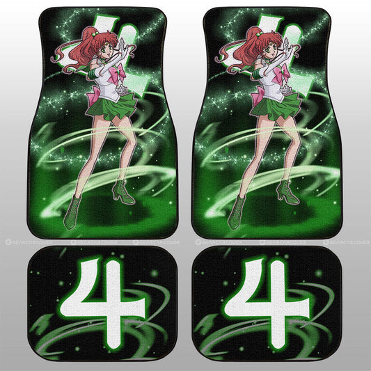 Sailor Jupiter Car Floor Mats Custom Sailor Moon Anime Car Accessories - Gearcarcover - 1