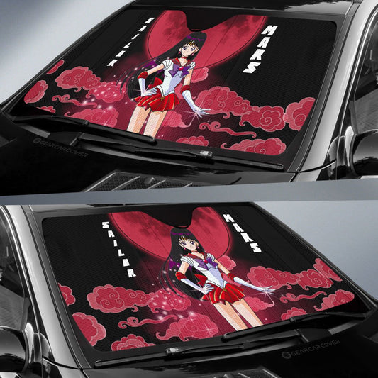 Sailor Mars Car Sunshade Custom Sailor Moon Anime Car Accessories - Gearcarcover - 2