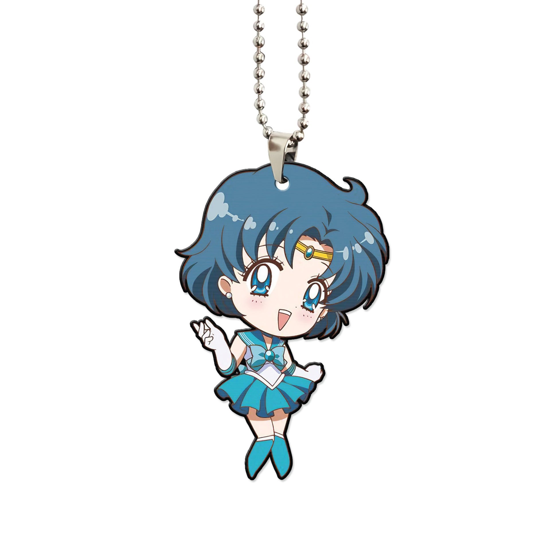 Sailor Mercury Ornament Custom Anime Sailor Moon Car Accessories - Gearcarcover - 1