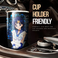Sailor Moon Anime Tumbler Cup Custom Sailor Mercury Car Accessories - Gearcarcover - 2