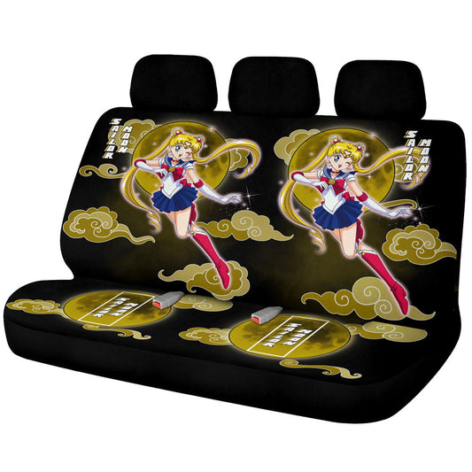 Sailor Moon Car Back Seat Covers Custom Sailor Moon Anime Car Accessories - Gearcarcover - 1