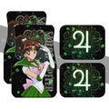 Sailor Moon Car Floor Mats Custom Anime Sailor Jupiter Car Accessories - Gearcarcover - 1