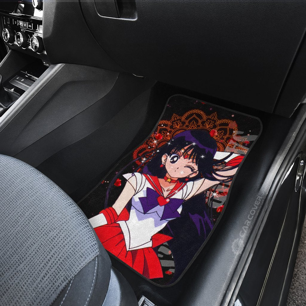 Sailor Moon Car Floor Mats Custom Sailor Mars Anime Car Accessories - Gearcarcover - 4