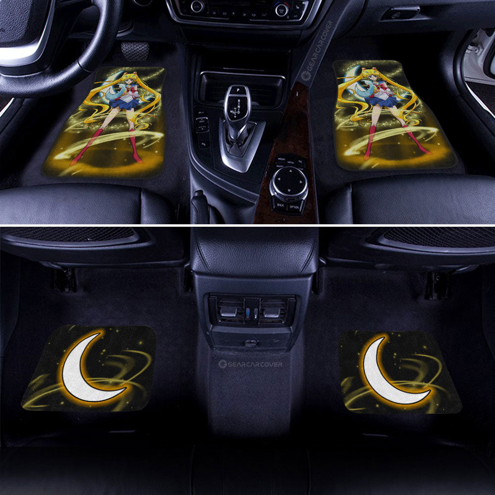 Sailor Moon Car Floor Mats Custom Sailor Moon Anime Car Accessories - Gearcarcover - 2
