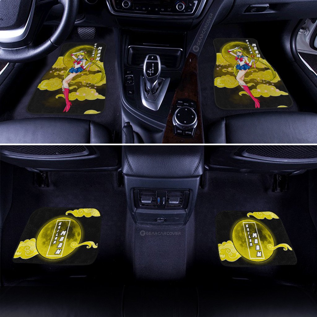 Sailor Moon Car Floor Mats Custom Sailor Moon Anime Car Accessories - Gearcarcover - 3