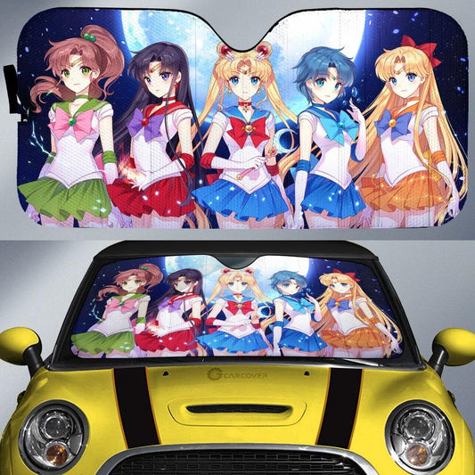 Sailor Moon Car Sunshade Custom Anime Car Interior Accessories - Gearcarcover - 1