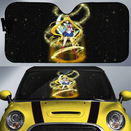 Sailor Moon Car Sunshade Custom Sailor Moon Anime Car Interior Accessories - Gearcarcover - 1